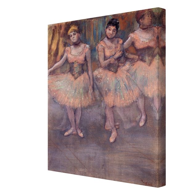 Wandbilder Kunstdrucke Edgar Degas - Tänzerinnen vor Exercice