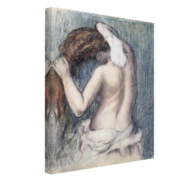 Wandbilder Akt & Erotik Edgar Degas - Abtrocknen