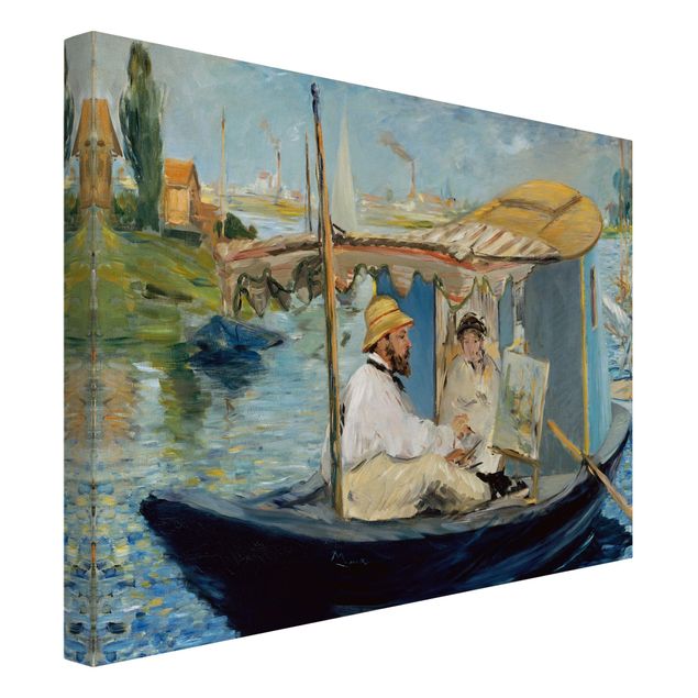 Kunststile Edouard Manet - Die Barke