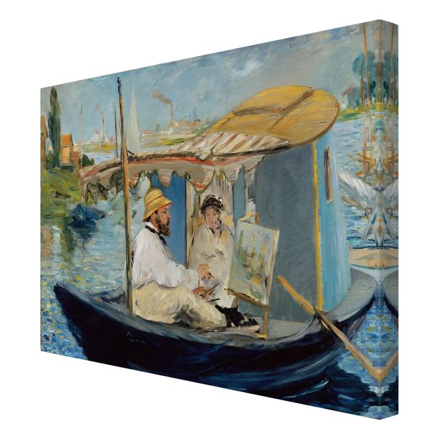 Wandbilder Kunstdrucke Edouard Manet - Die Barke