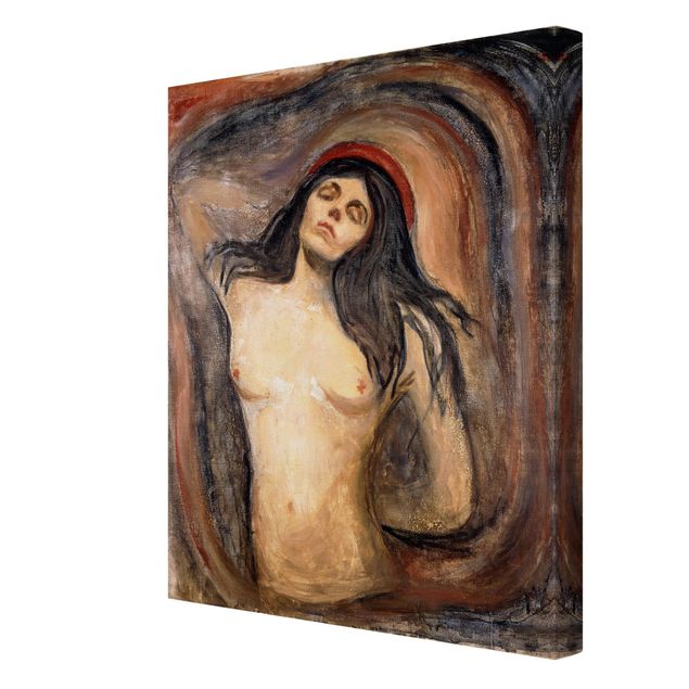 Kunstdruck Leinwand Edvard Munch - Madonna