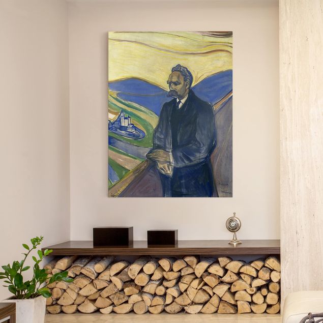Küche Dekoration Edvard Munch - Porträt Nietzsche