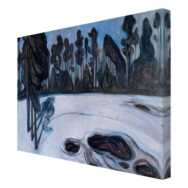 Kunstdrucke auf Leinwand Edvard Munch - Sternennacht