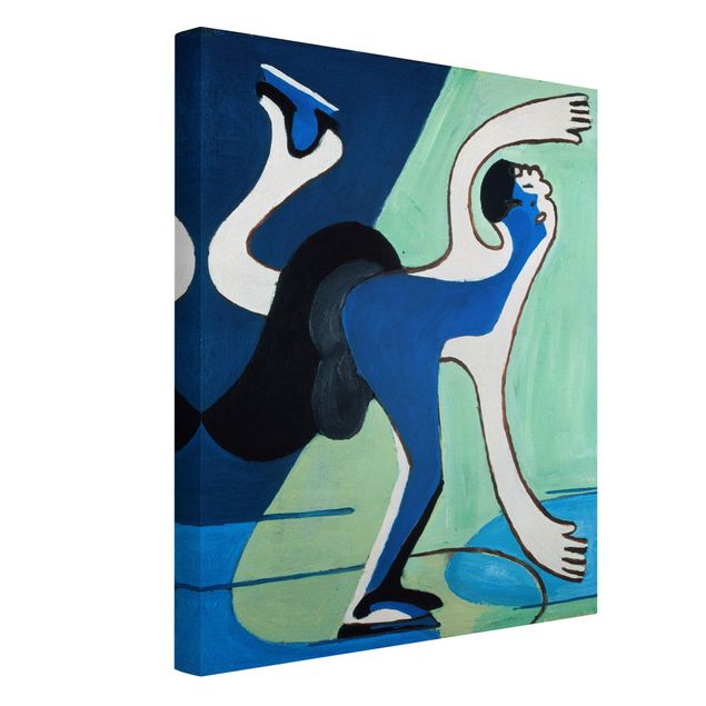 Wandbilder Kunstdrucke Ernst Ludwig Kirchner - Eisläuferin