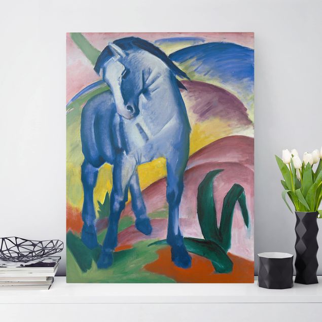 Expressionismus Bilder Franz Marc - Blaues Pferd