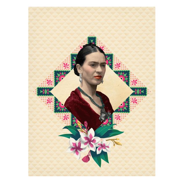 Bilder Frida Kahlo Frida Kahlo - Blumen und Geometrie
