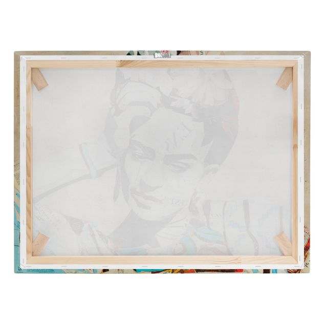 Leinwandbilder Frida Kahlo - Collage No.1