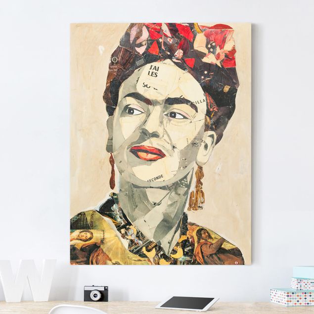 Küchen Deko Frida Kahlo - Collage No.2