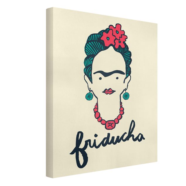 Wandbilder Kunstdrucke Frida Kahlo - Friducha