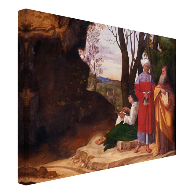 Leinwand Kunst Giorgione - Die drei Philosophen
