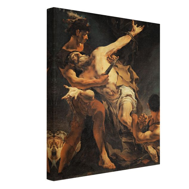 Kunstdruck Leinwand Giovanni Battista Tiepolo - Martyrium