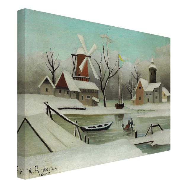 Wandbilder Kunstdrucke Henri Rousseau - Der Winter