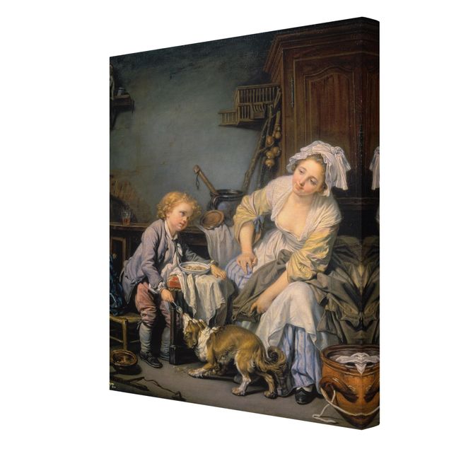 Wandbilder Portrait Jean Baptiste Greuze - Das verwöhnte Kind
