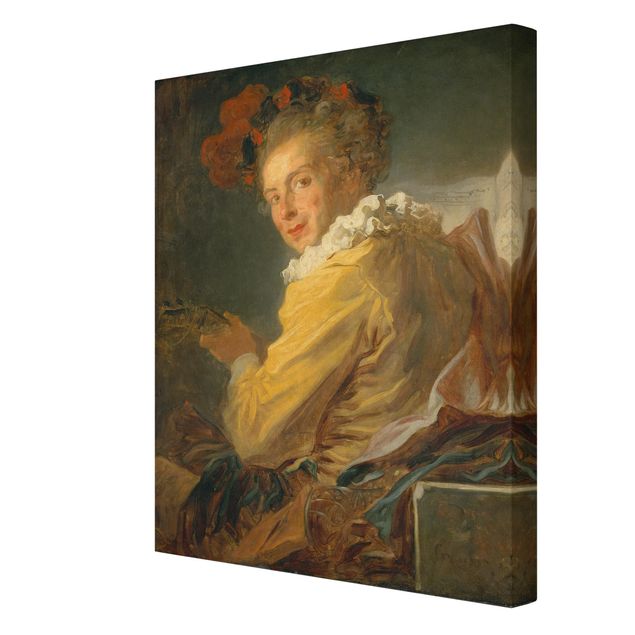 Wandbilder Portrait Jean Honoré Fragonard - Die Musik