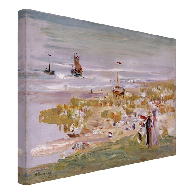 Wandbilder Landschaften Max Liebermann - Der Strand