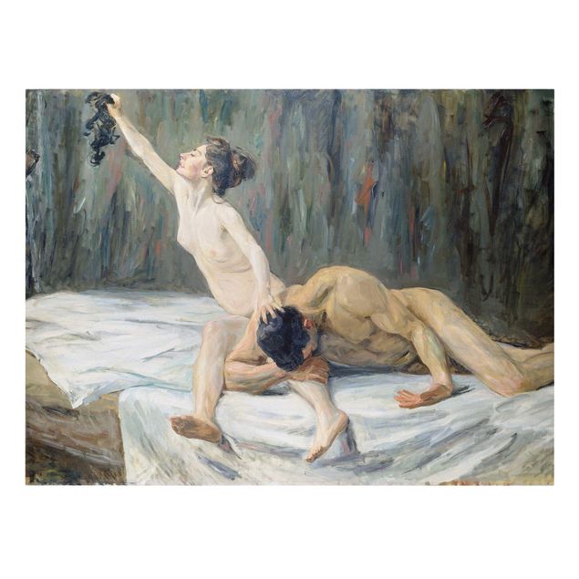 Wandbilder Akt & Erotik Max Liebermann - Samson und Delila