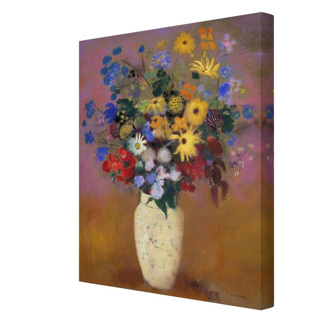 Wandbilder Bunt Odilon Redon - Blumen in einer Vase