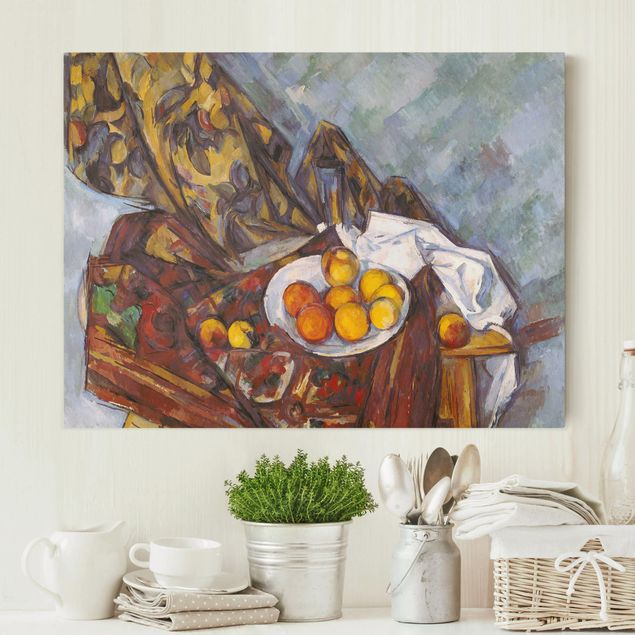 Küche Dekoration Paul Cézanne - Stillleben Früchte