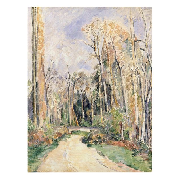 Wandbilder Bäume Paul Cézanne - Waldeingang