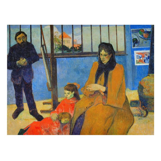 Kunstdruck Leinwand Paul Gauguin - Familie Schuffenecker