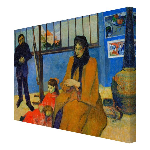 Wandbilder Kunstdrucke Paul Gauguin - Familie Schuffenecker