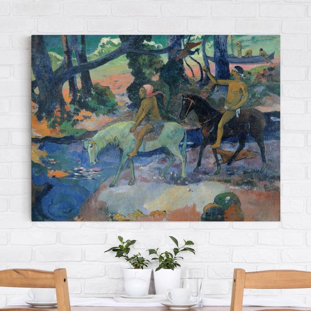Wanddeko Küche Paul Gauguin - Die Flucht