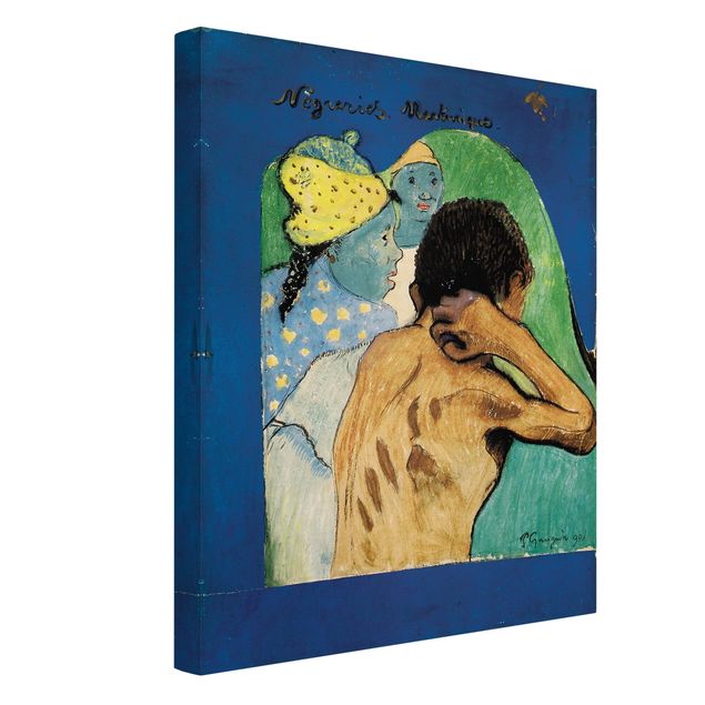 Leinwand Kunst Paul Gauguin - Nègreries Martinique