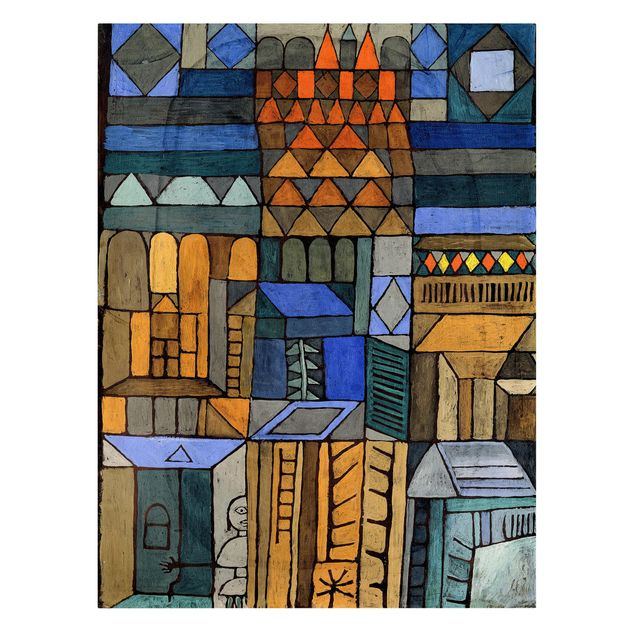 Kunstdrucke auf Leinwand Paul Klee - Beginnende Kühle
