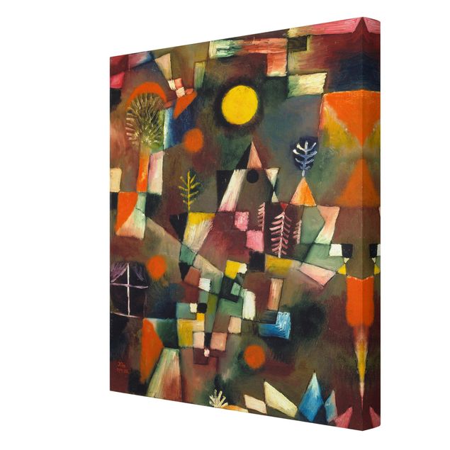 Leinwandbilder abstrakt Paul Klee - Der Vollmond