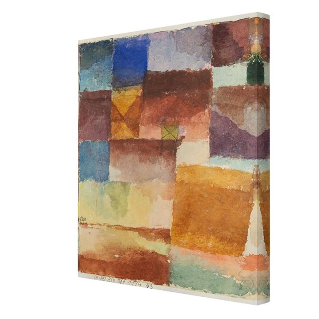 Wandbilder Braun Paul Klee - Einöde