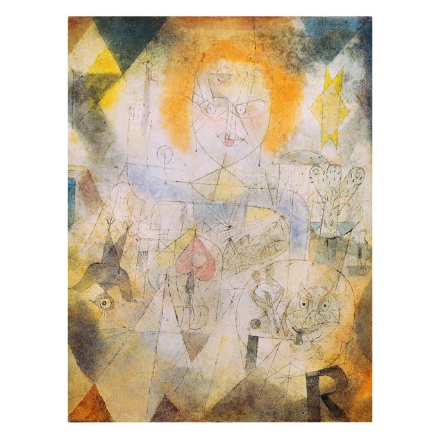 Leinwand Kunst Paul Klee - Irma Rossa