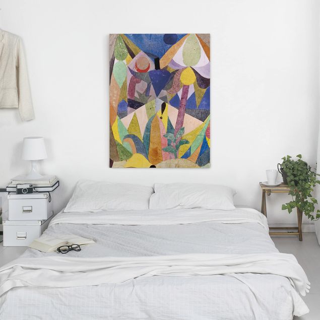 Wandbilder Landschaften Paul Klee - Mildtropische Landschaft