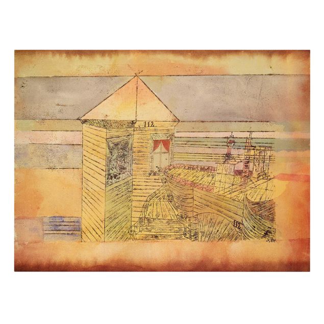 Leinwandbilder abstrakt Paul Klee - Wunderbare Landung