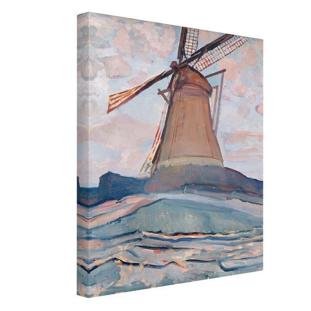 Kunststile Piet Mondrian - Windmühle