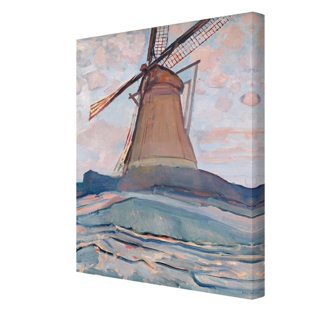 Wandbilder Kunstdrucke Piet Mondrian - Windmühle
