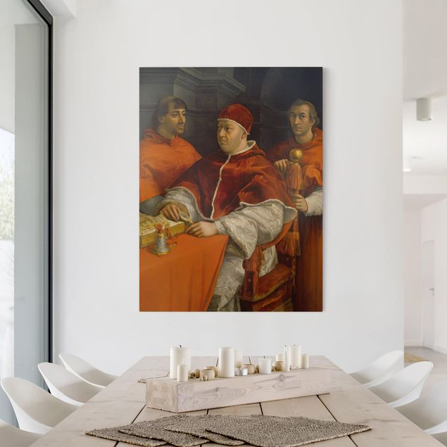 Küchen Deko Raffael - Bildnis von Papst Leo X