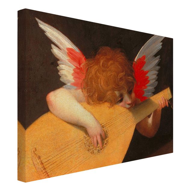 Leinwand Kunst Rosso Fiorentino - Musizierender Engel