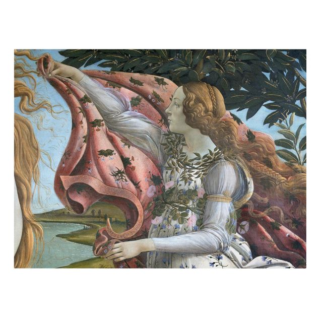 Wandbilder Kunstdrucke Sandro Botticelli - Geburt der Venus