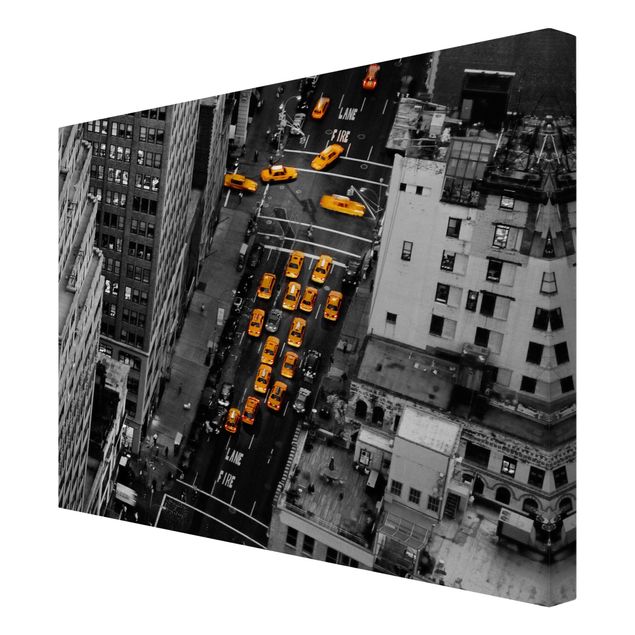 Wandbilder Architektur & Skyline Taxilichter Manhattan