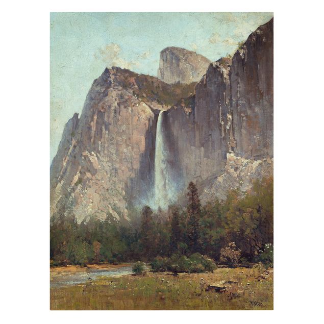 Wandbilder Berge Thomas Hill - Bridal Veil Falls