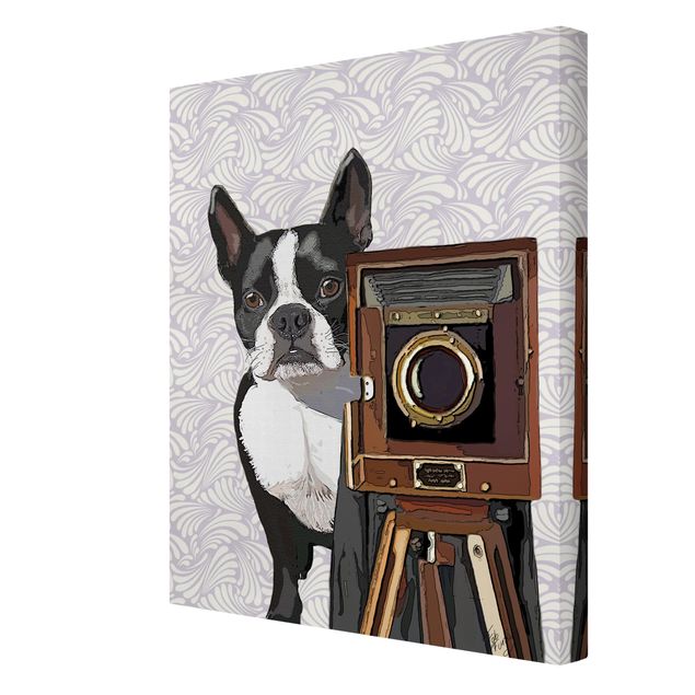 Wandbilder Modern Tierfotograf Terrier