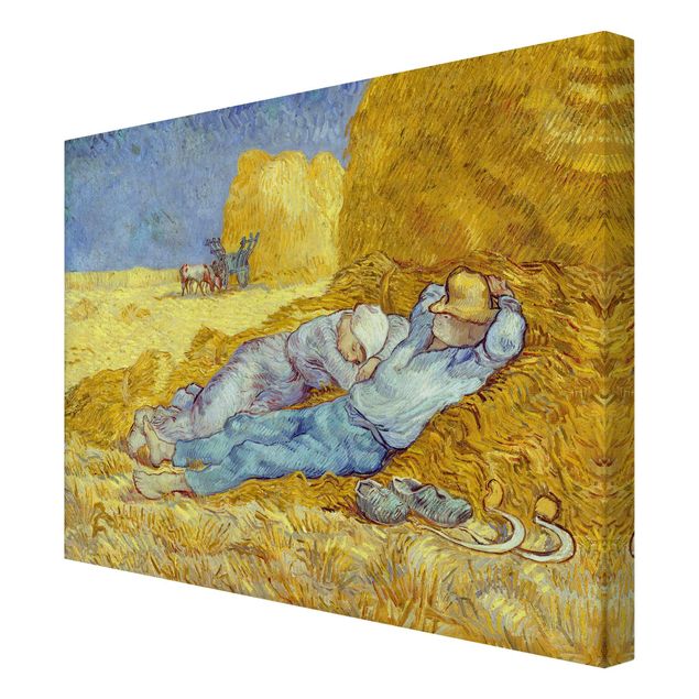 Kunstdruck Leinwand Vincent van Gogh - Das Mittagsschläfchen