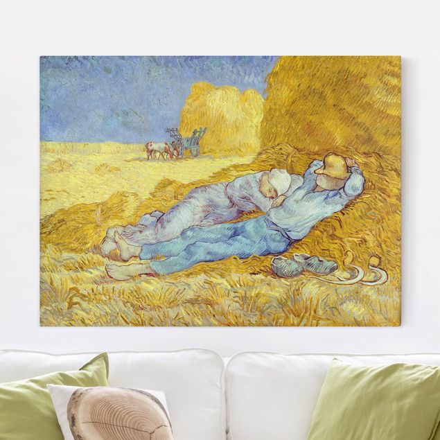 Wanddeko Küche Vincent van Gogh - Das Mittagsschläfchen