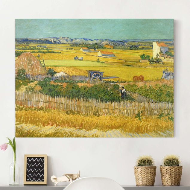Küchen Deko Vincent van Gogh - Die Ernte