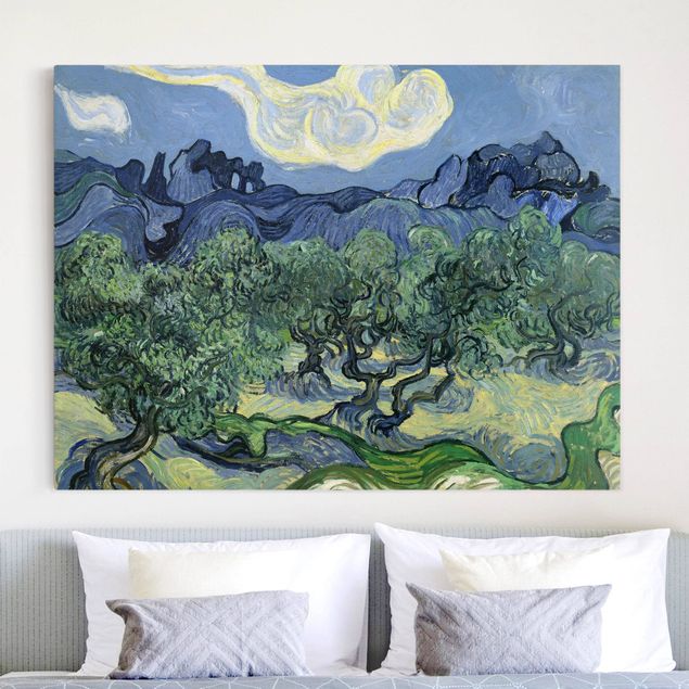 Küchen Deko Vincent van Gogh - Olivenbäume