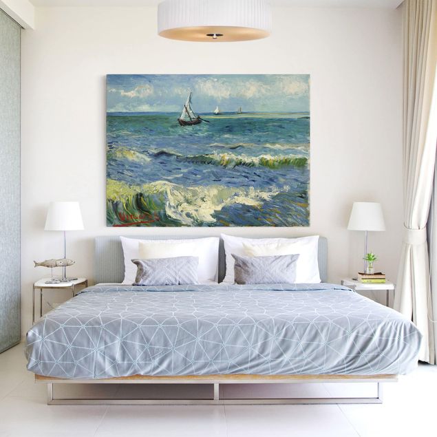 Kunststil Pointillismus Vincent van Gogh - Seelandschaft