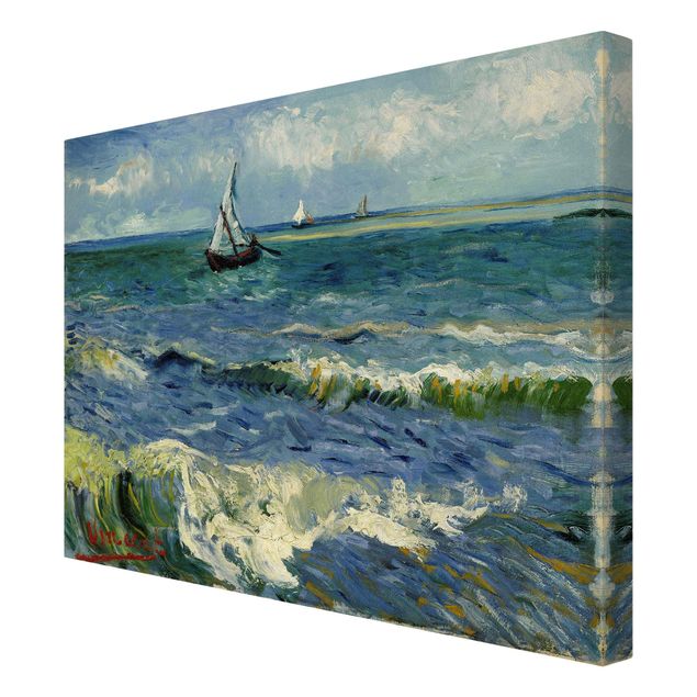 Leinwandbilder Meerblick Vincent van Gogh - Seelandschaft