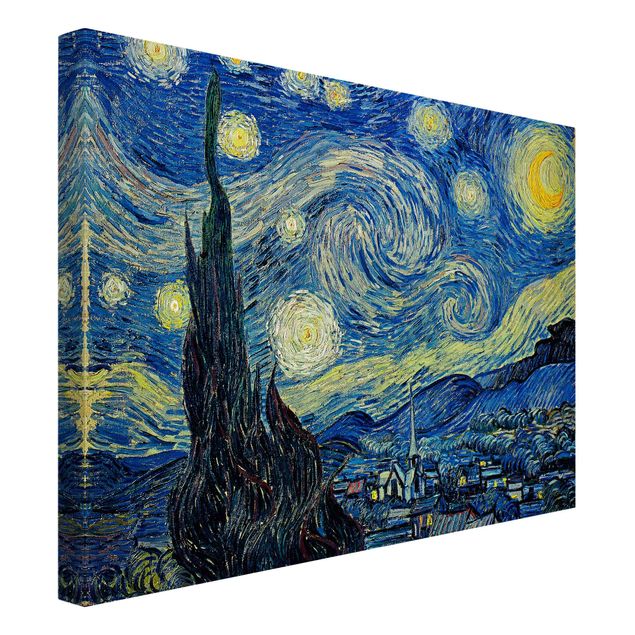 Kunststil Post Impressionismus Vincent van Gogh - Sternennacht