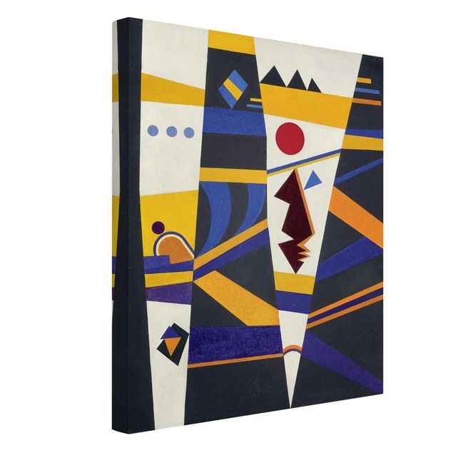 Kunstdruck Leinwand Wassily Kandinsky - Bindung