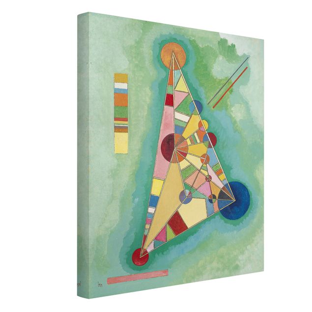 Kunstdrucke auf Leinwand Wassily Kandinsky - Dreieck